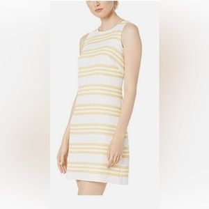 Vince Camuto white and yellow Dress size 2